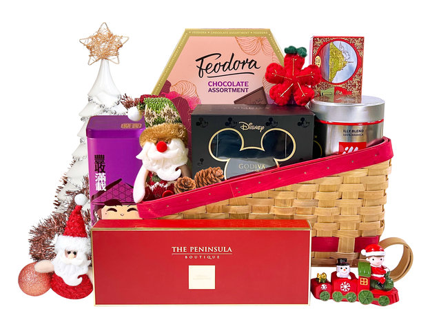 Christmas Gift Hamper - 2024 XMAS CN MAILABLE BASKET 1107C2 - XCB1107C2 Photo