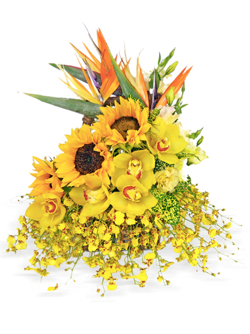 Florist Flower Arrangement - Sunshine - P0747 Photo