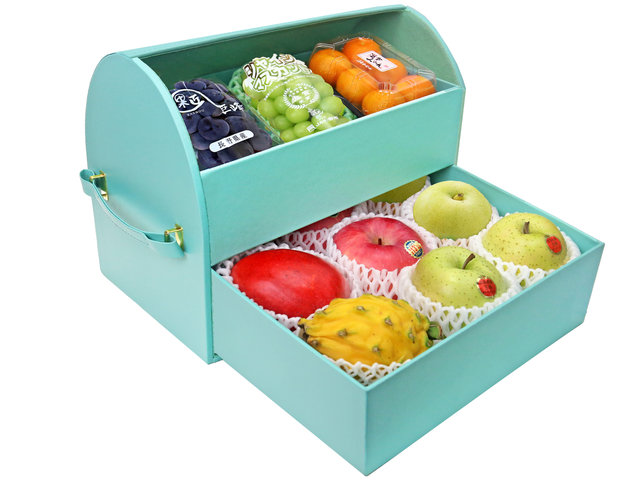 Mid-Autumn Gift Hamper - Mid Autumn Double Deck Fruit Hamper C8 - 0ML0809A1 Photo