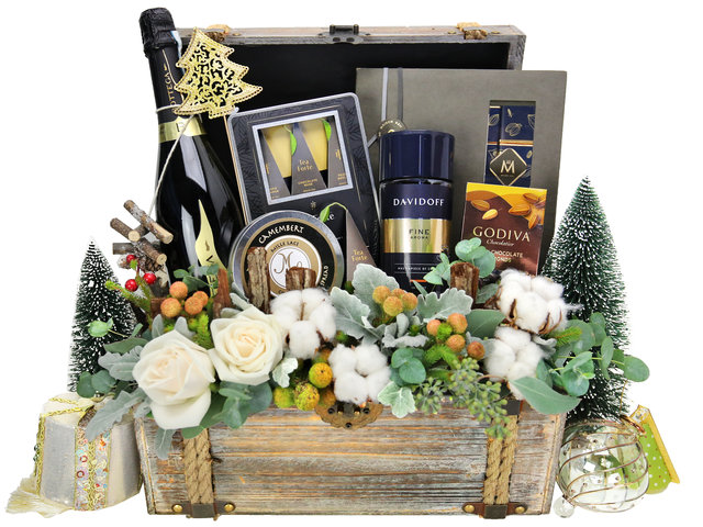 Wine n Food Hamper - Christmas Hamper v9 - XH1023A1 Photo