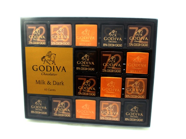 花店附加禮物 - Godiva Carré Collection 60pcs - L06808 Photo